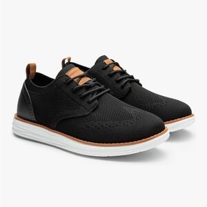 Bruno Marc Men’s Knitflex Oxford Dress Sneakers